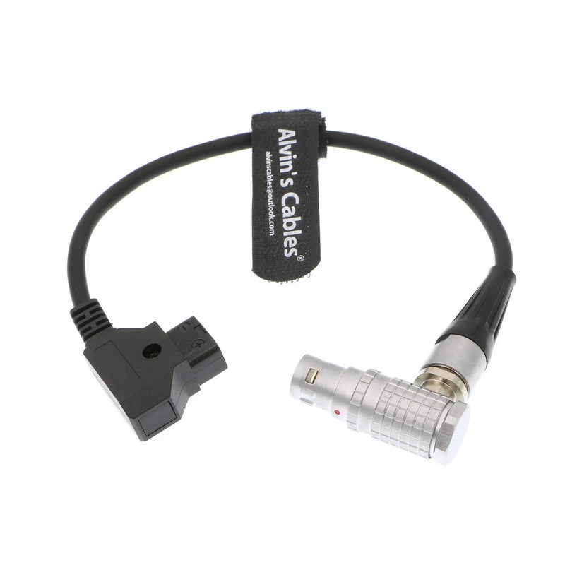 Alvin's Cables كابل الطاقة من ألفين لكاميرا ARRI Alexa Mini 8 بن أنثوي بزاوية صحيحة إلى كابل D-Tap ذكري - Image 3